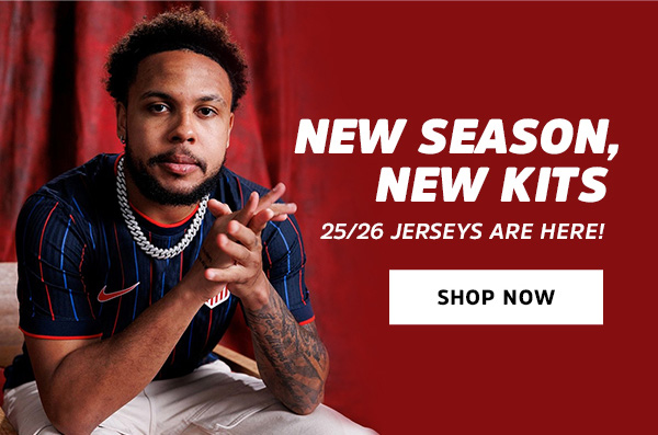 New season, new kits. 25/26 Jerseys are here!