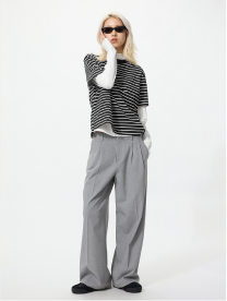 Smart Wide Straight Pants