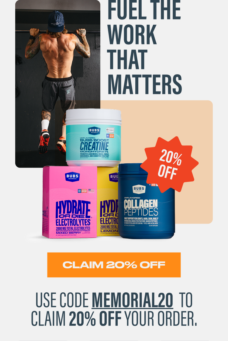 Save 20%, Give 20%