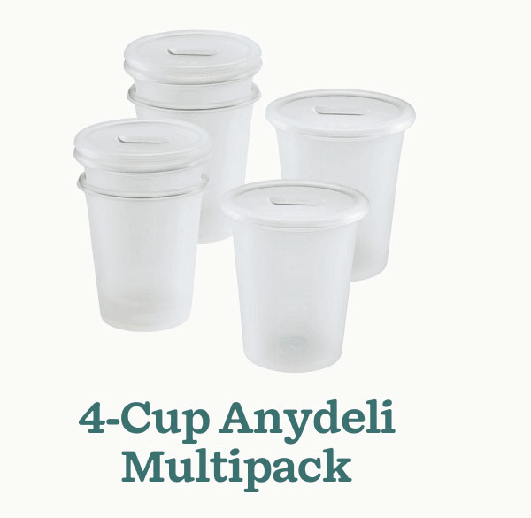 4-Cup Anydeli Multipack