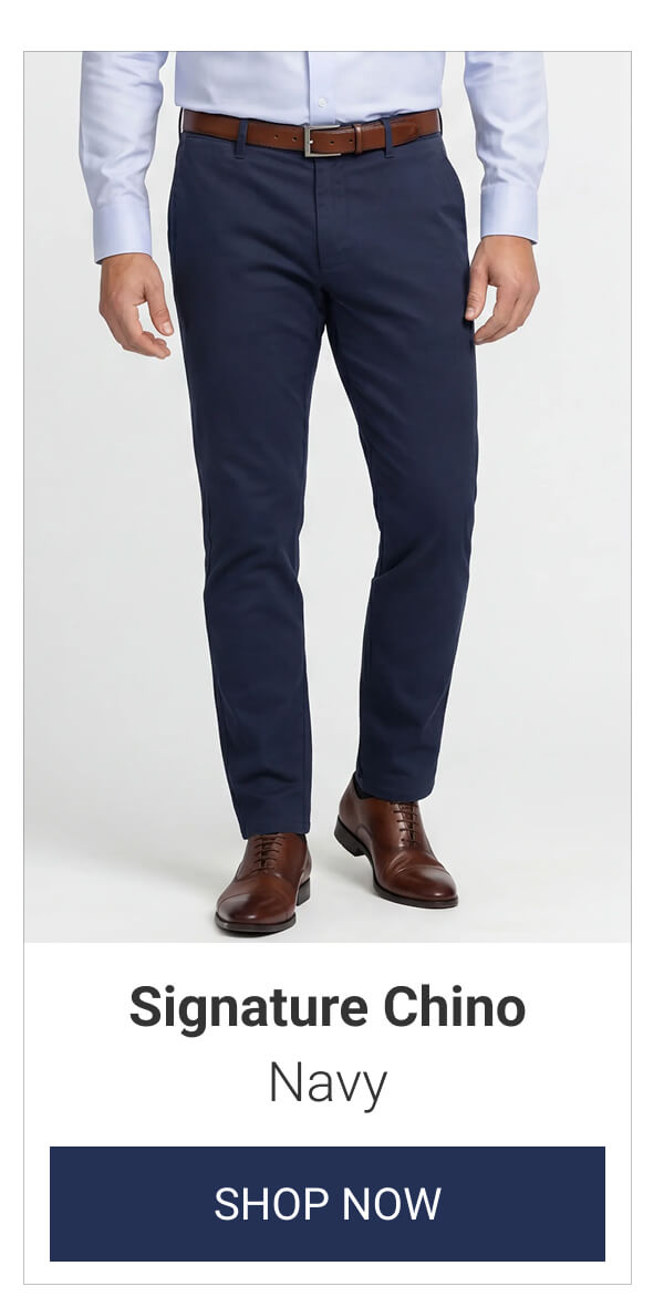 Navy Signature Chino