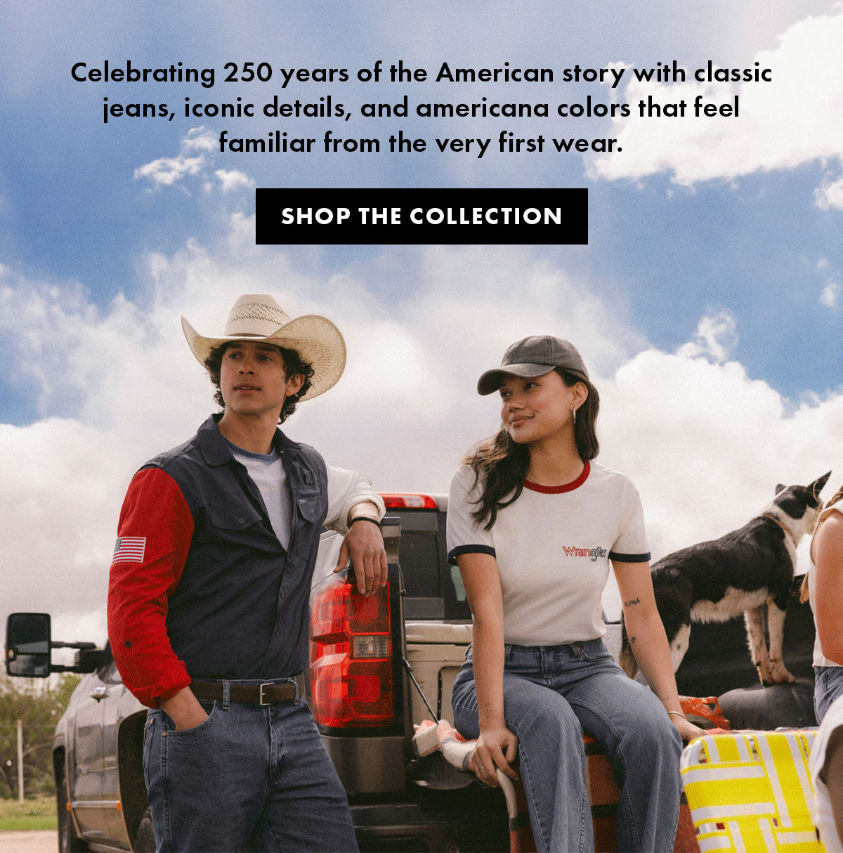 Celebrating 250 years of the American story with classic jeans, iconic details, and americana colors that feel familiar from the very first wear. Shop The Collection