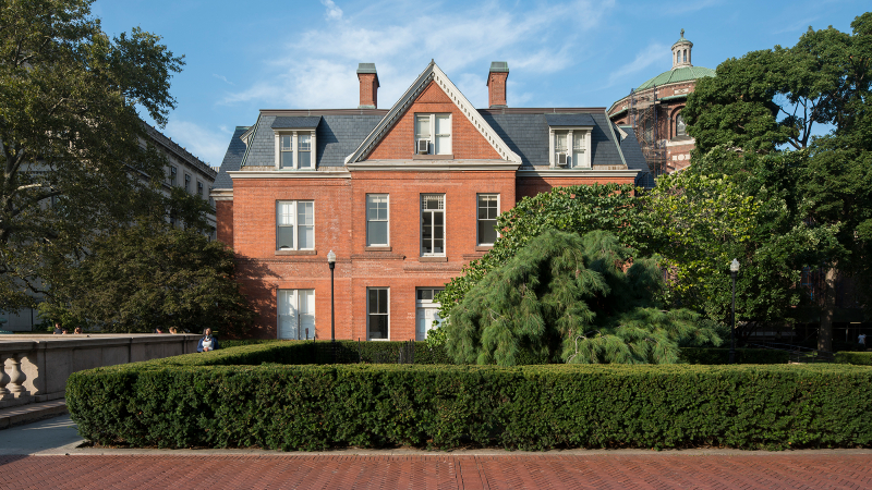 Exterior shot of Buell Hall