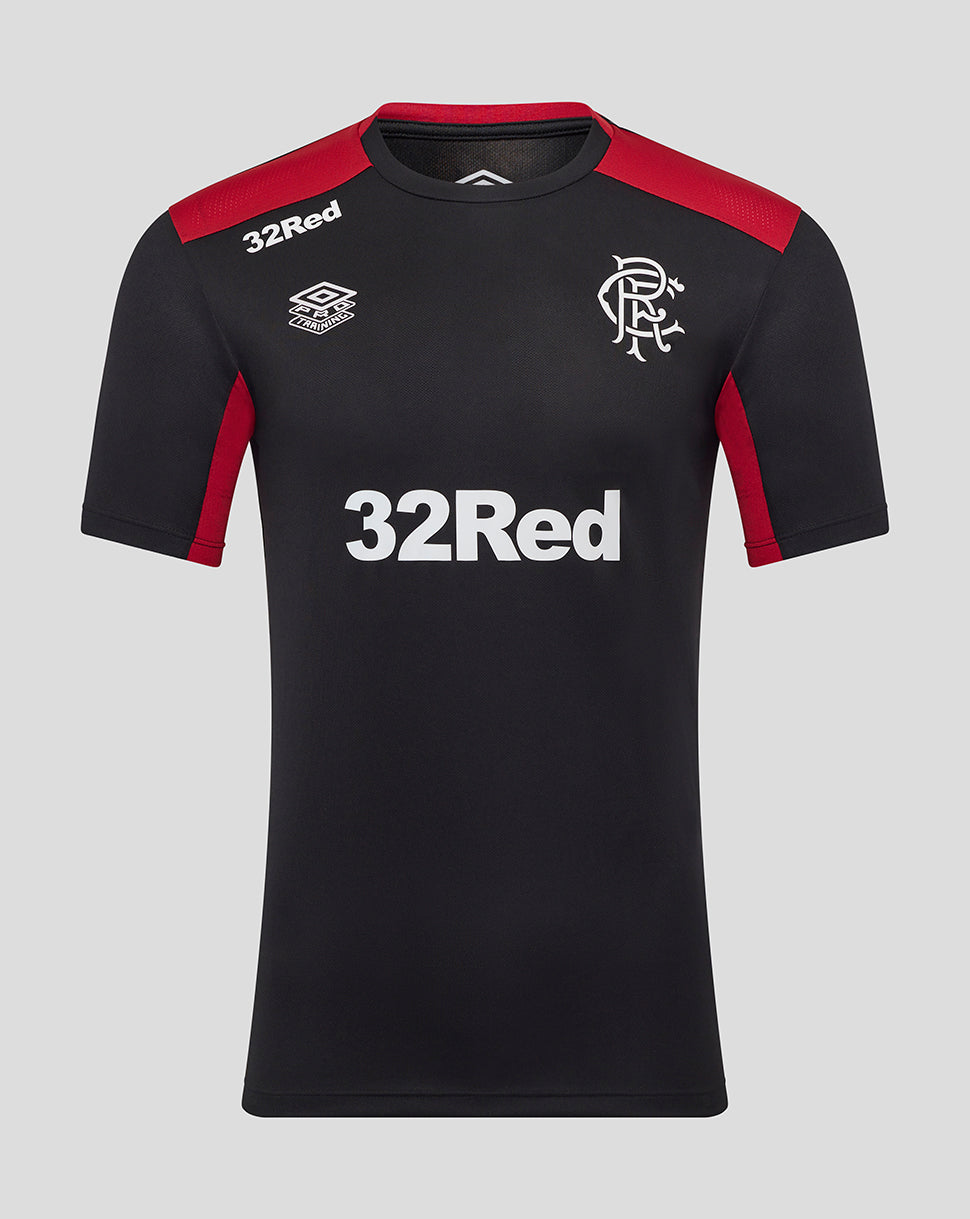 Image of MENS 25/26 COACHES TRAINING SHORT SLEEVE TEE - CAVIAR