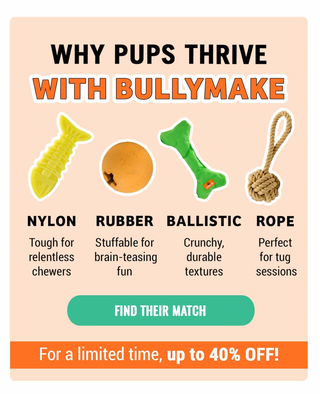Bullymake Dog Toy Subscription Box