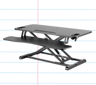 Ergolux Pro Height Adjustable Sit Stand Desk Riser 95cm Product Image