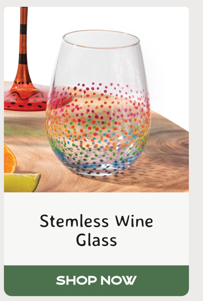 Stemless Wine Glass