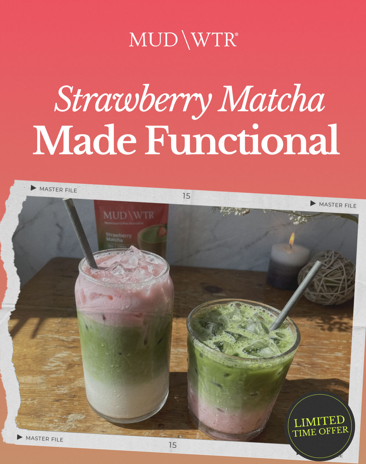 Strawberry Matcha Made Functional