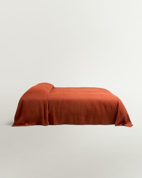 Image of Studio Linen – Burnt Red