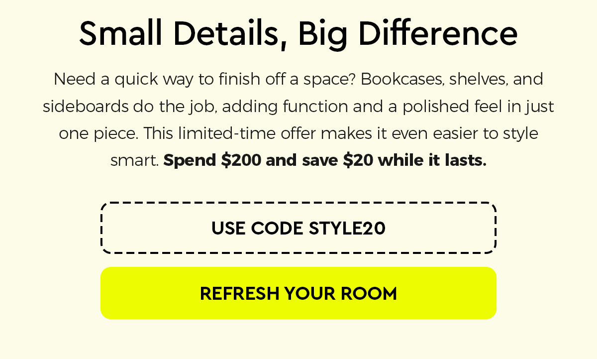Small details, big difference