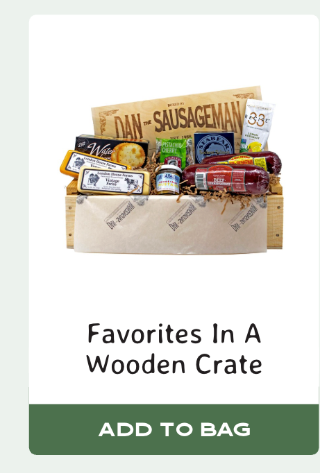 Favorites In A Wooden Crate