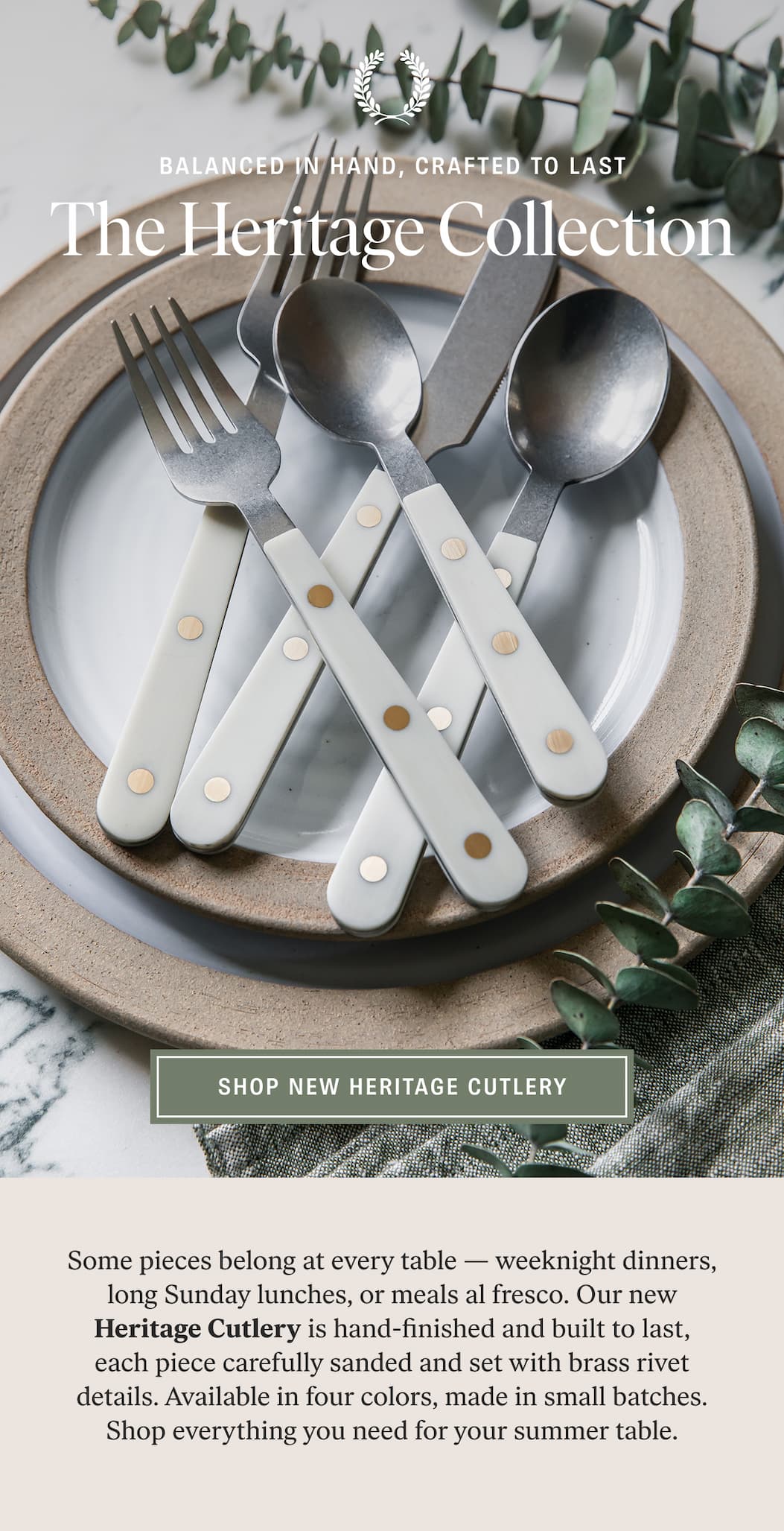 Shop New Heritage Cutlery