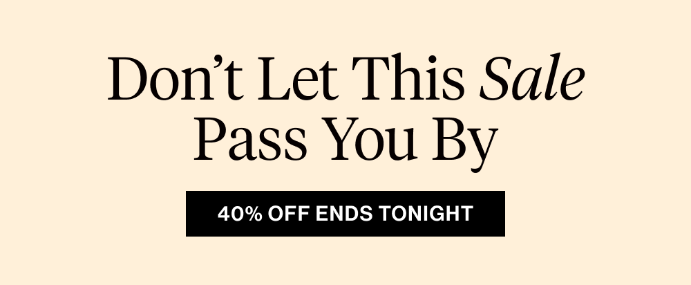 Don’t Let This Sale Pass You By