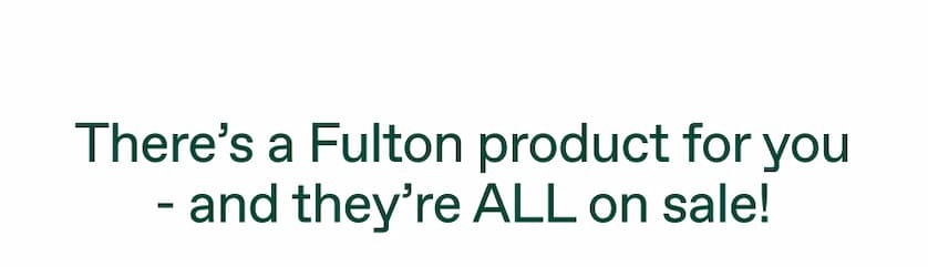There's a Fulton insoles for any of your shoes