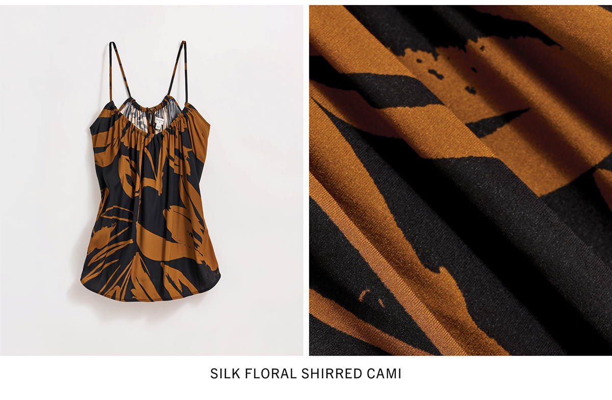 Silk Floral Cami