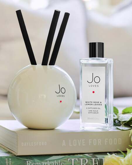 White Rose & Lemon Leaves Diffuser (200ml)