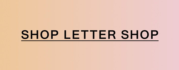Shop Letter Shop.