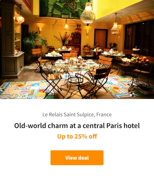 Parisian charm at a central hotel in Saint-Germain