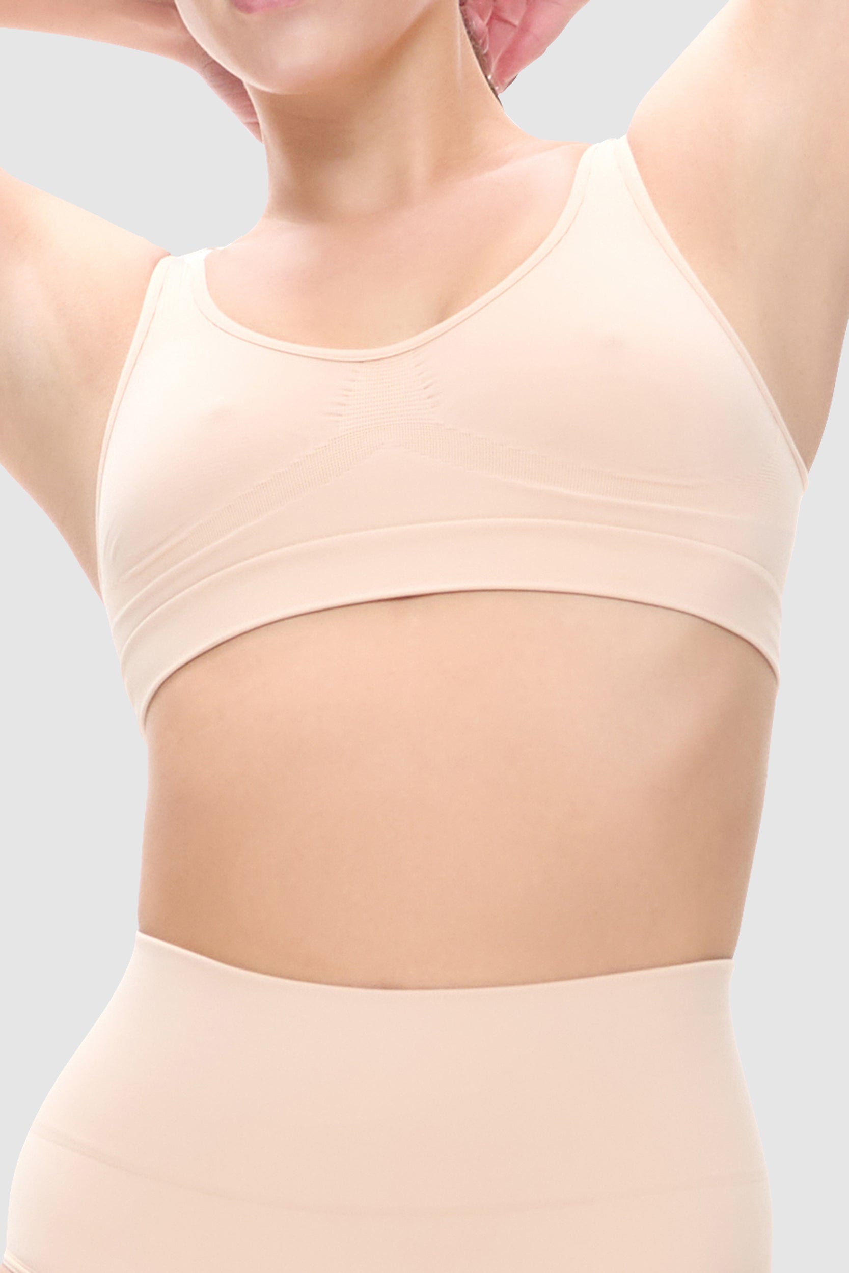 Image of Contour Seamless Bralette Almond