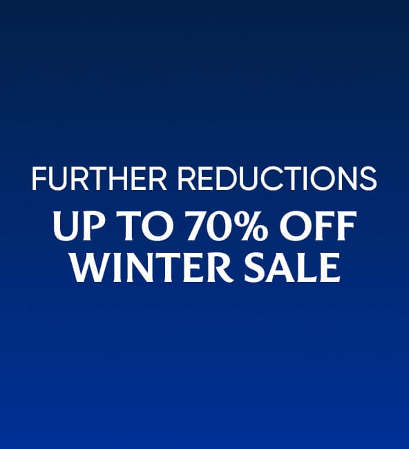Further Reductions Up to 70% Off