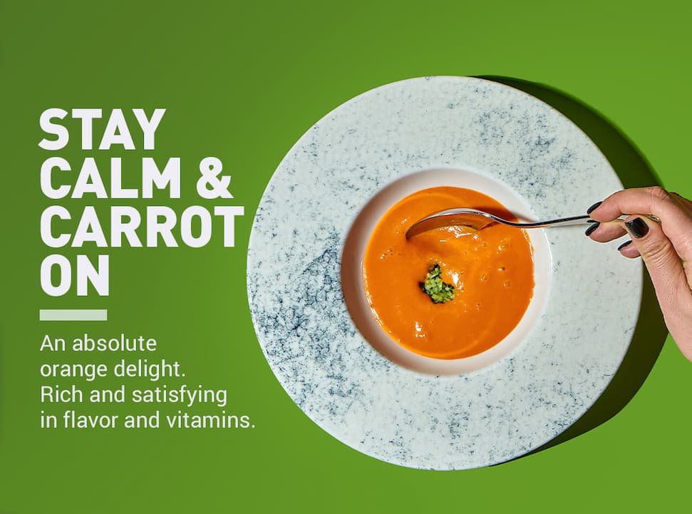 Stay calm and carrot on.
