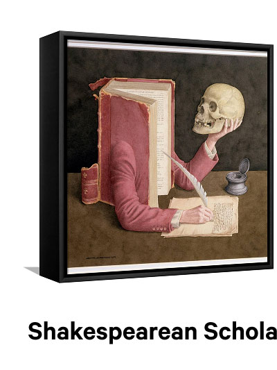 Shakespearean Scholar by Jonathan Wolstenholme