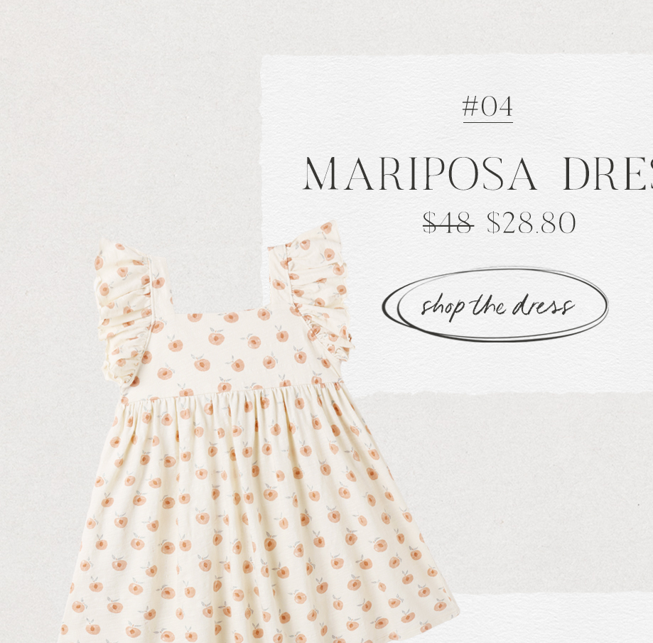 Mariposa Dress Peaches
