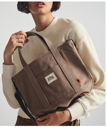 Brooklyn Crossbody Tote Brown