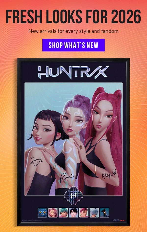Fresh Looks for 2026: New arrivals for every style and fandom.