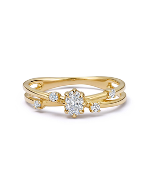 Interstellar Diamond Ring