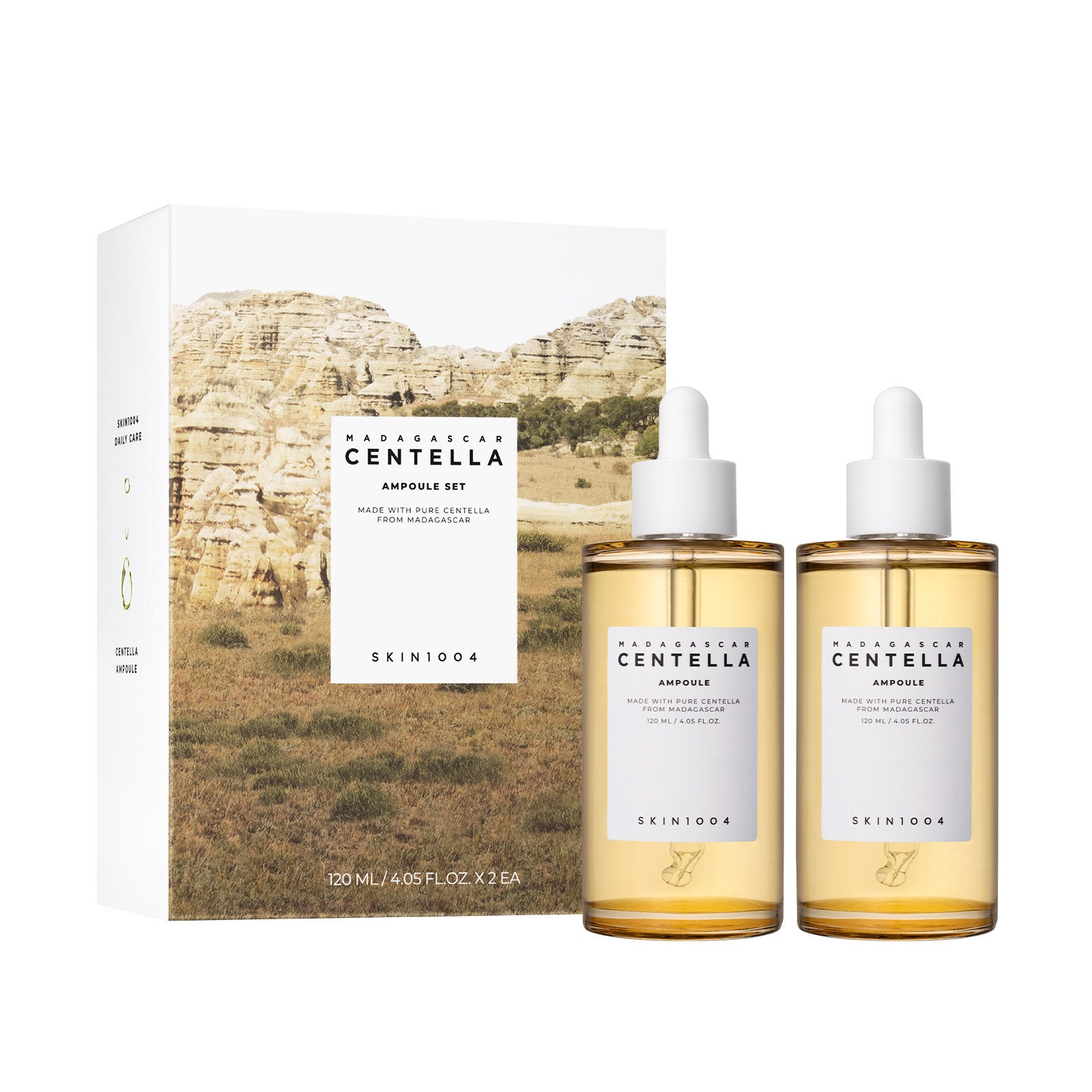 SKIN1004 Centella Ampoule Set, 4.05 fl oz, 2-Pack