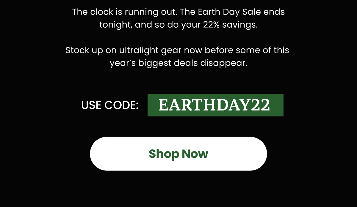 Earth Day Sale