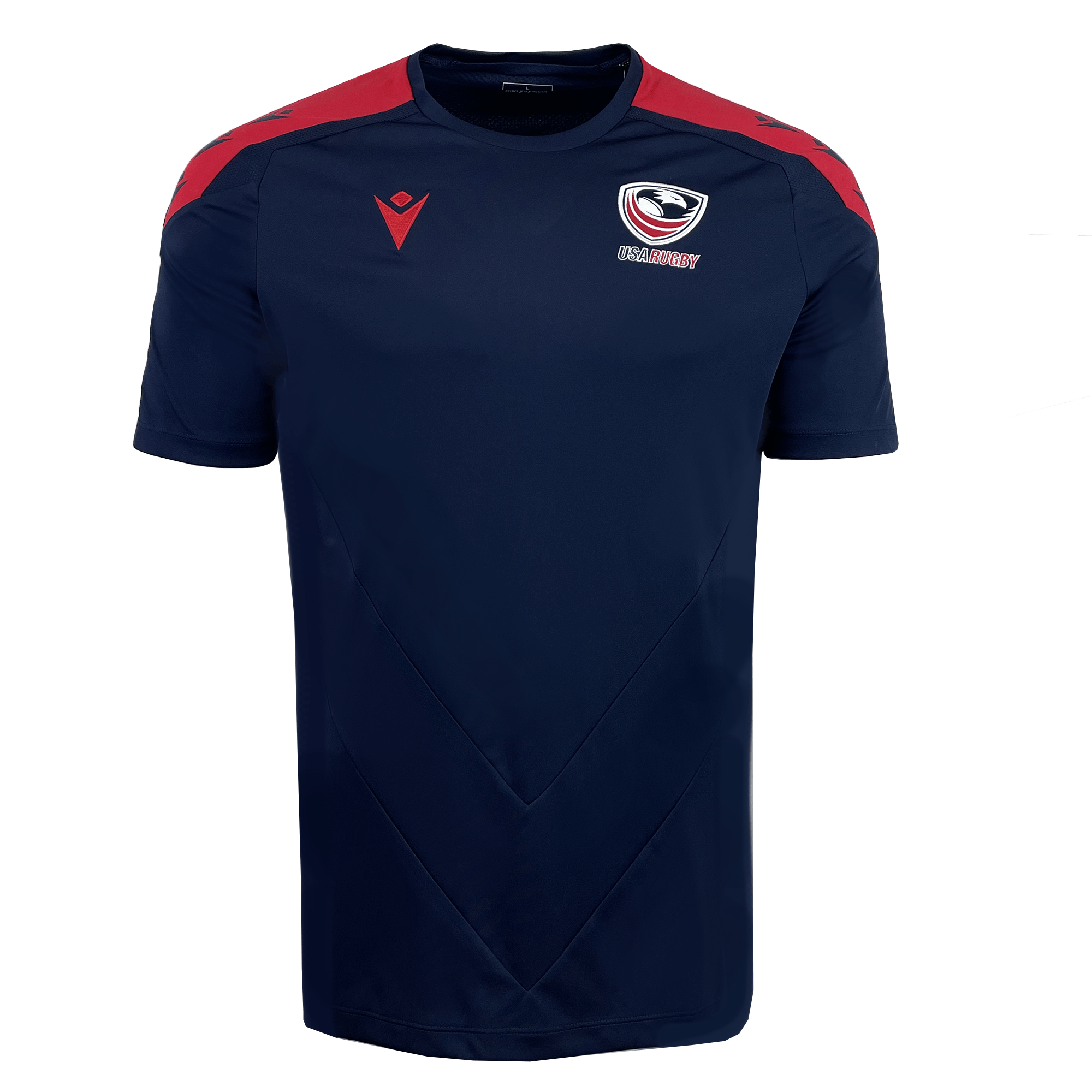 Image of USA Rugby 25 Player Training Shirt by Macron
