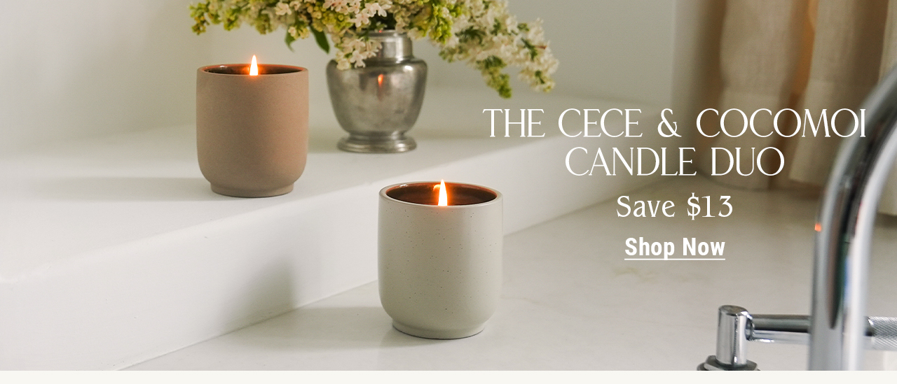 THE CECE & COCOMOI CANDLE DUO