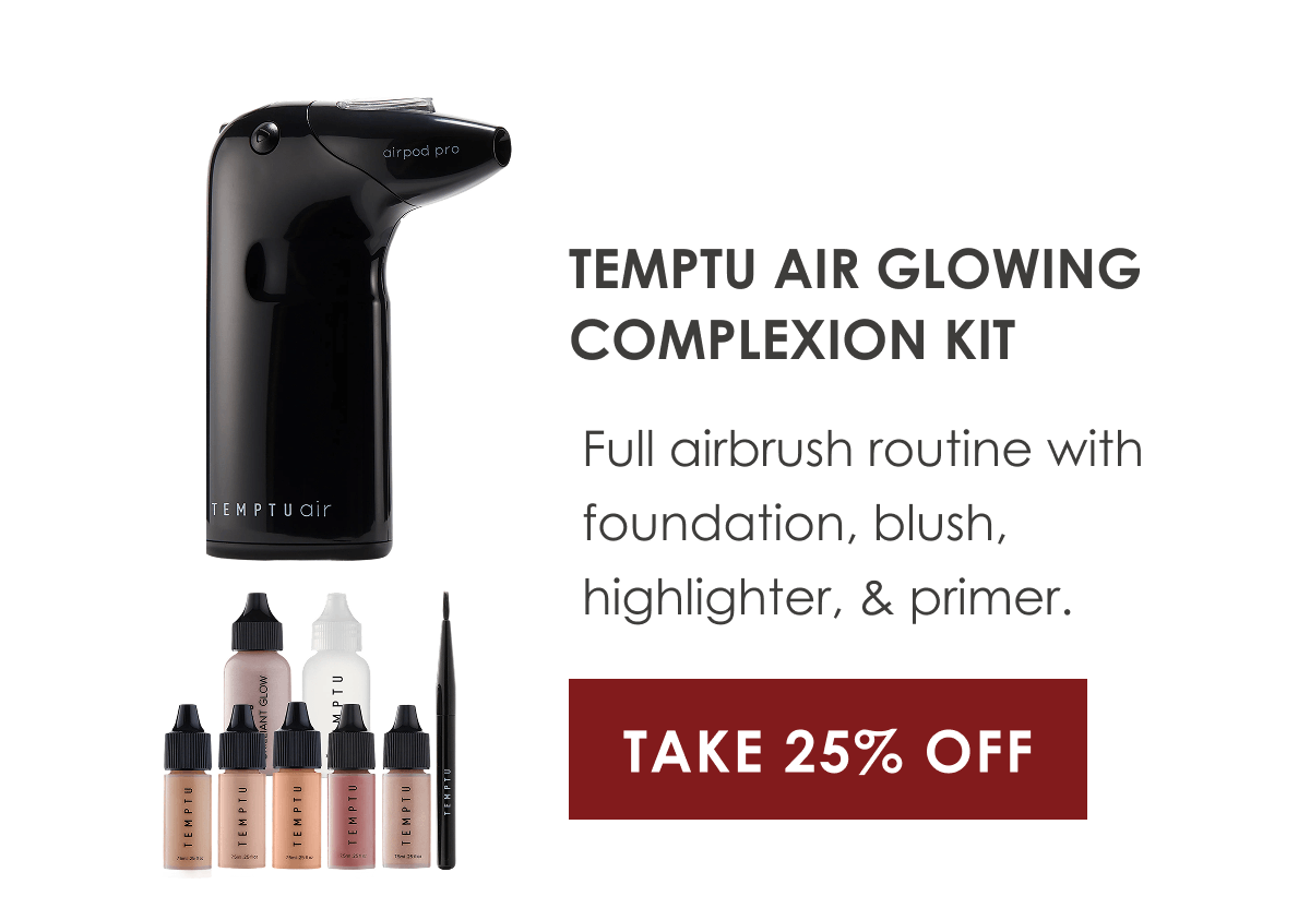 TEMPTU AIR GLOWING COMPLEXION KIT