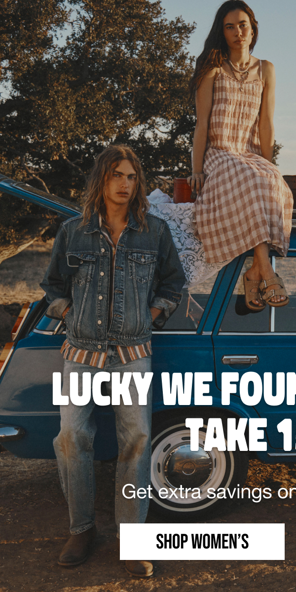 Lucky We Found Each Other | Take 15% Off Your First Purchase. Shop Women's