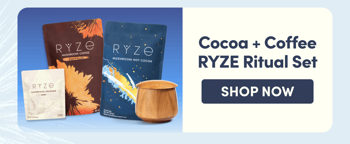Cocoa + Coffee RYZE Ritual Set | Shop Now