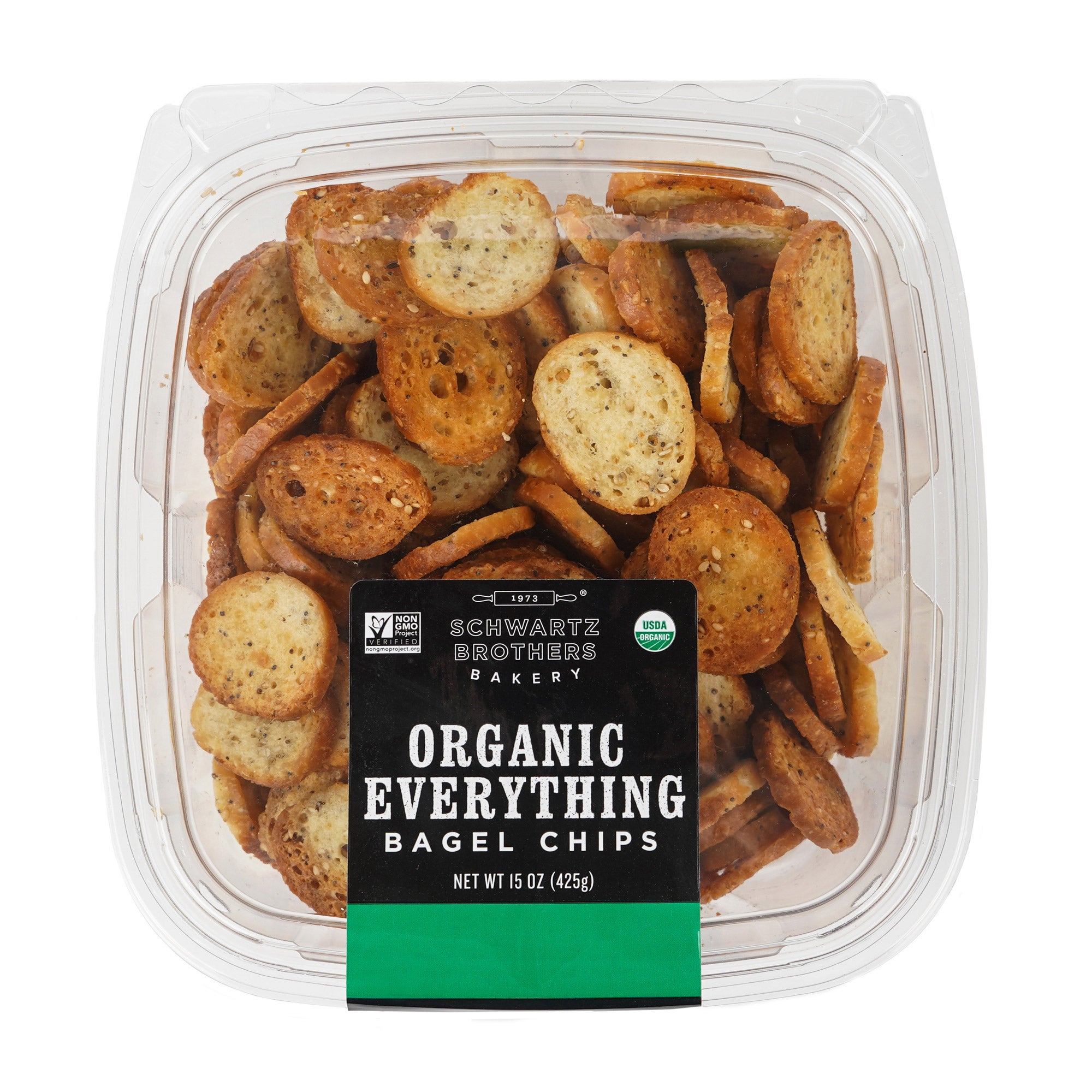 Schwartz Brothers Bakery, Organic Everything Bagel Chips