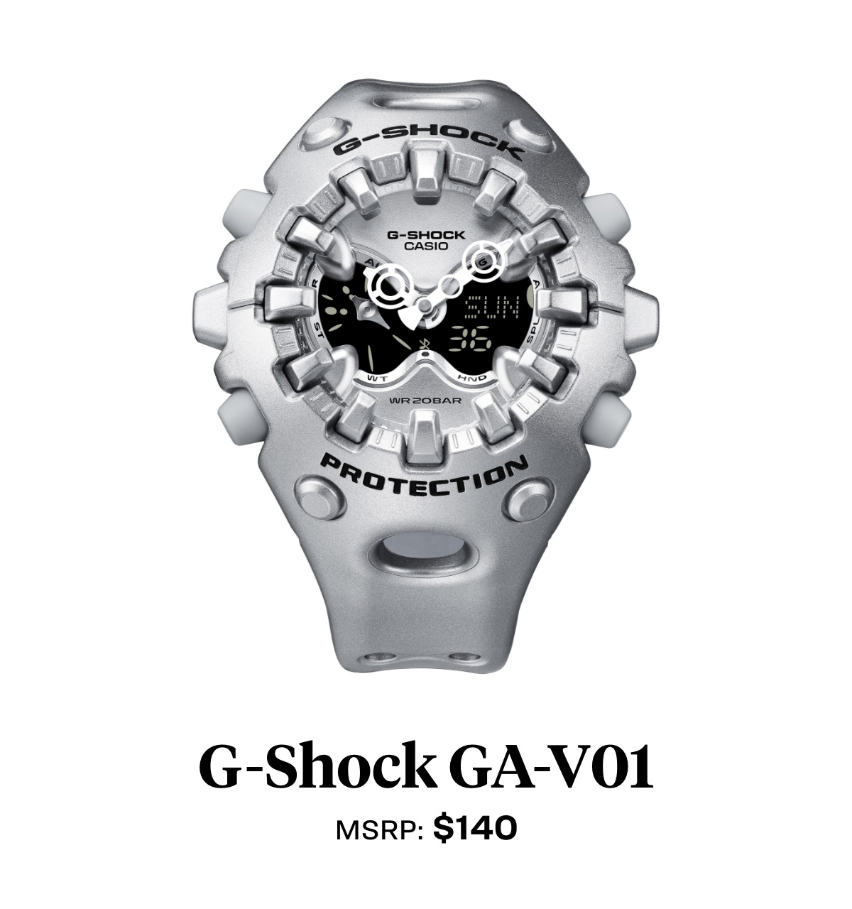 g-shock ga-v01 msrp: $140 shop now