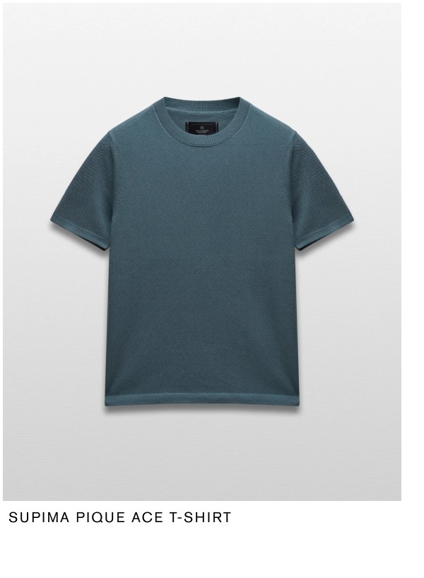 Supima Pique Ace T-Shirt