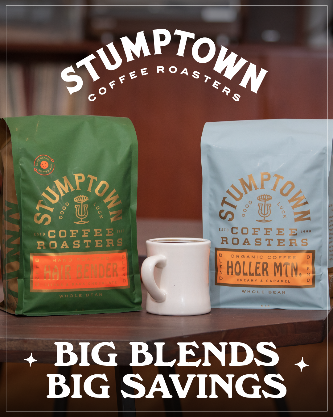 Save 15% on 5lb Blends with code BIGBLENDS