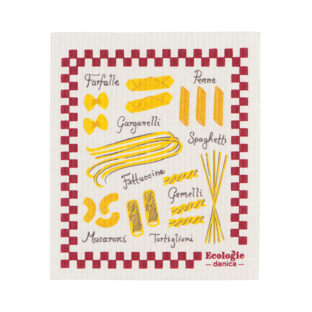 Image of Buona Pasta Swedish Dishcloth