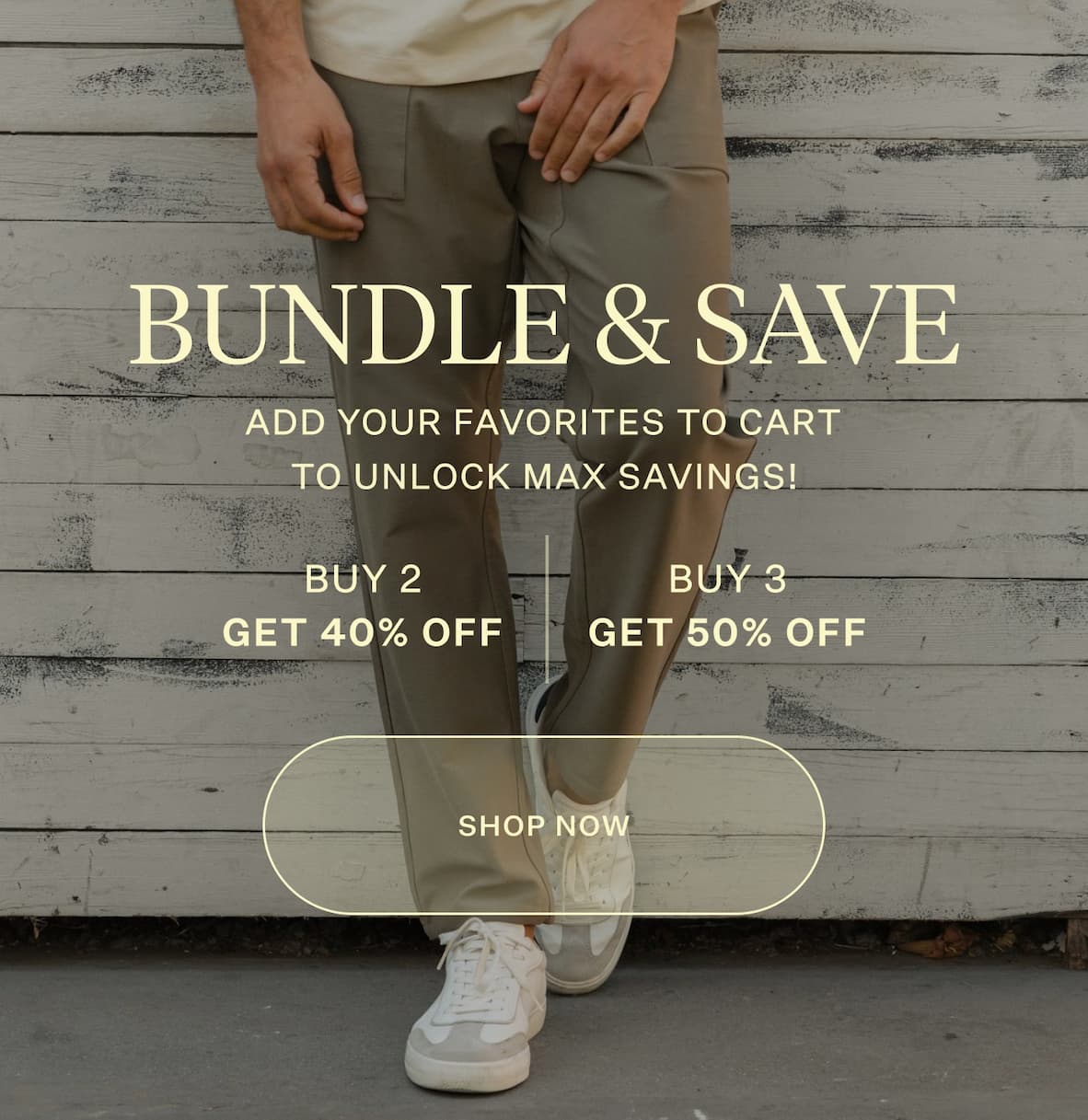 Bundle & Save Up to 50% Off Pants