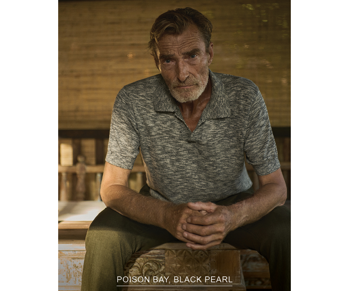 Shop Poison Bay Knit, Black Pearl online and instore at Rodd & Gunn