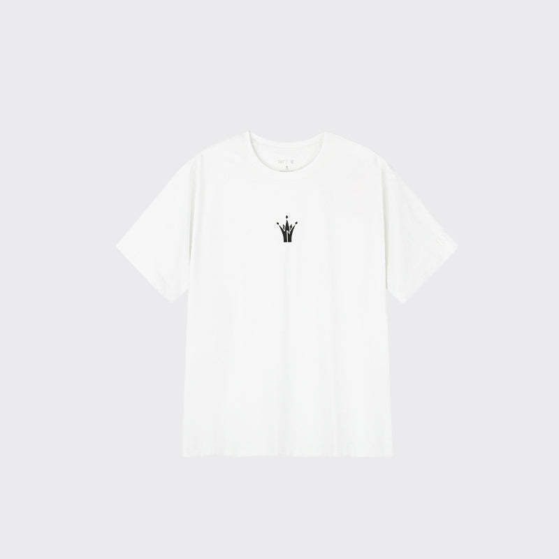 Image of Nikola Jokić - Crown Basketball T- shirt: White