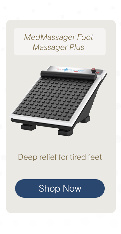MedMassager Foot Massager Plus - Deep relief for tired feet