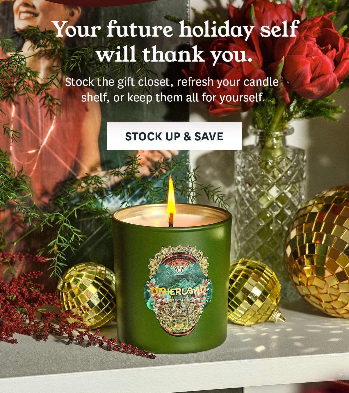 Christmas in July: 20% off orders $50+.