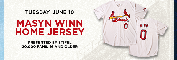 Masyn Winn White Jersey