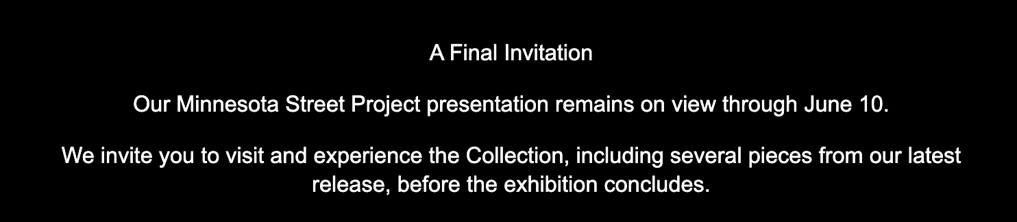 A Final Invitation
