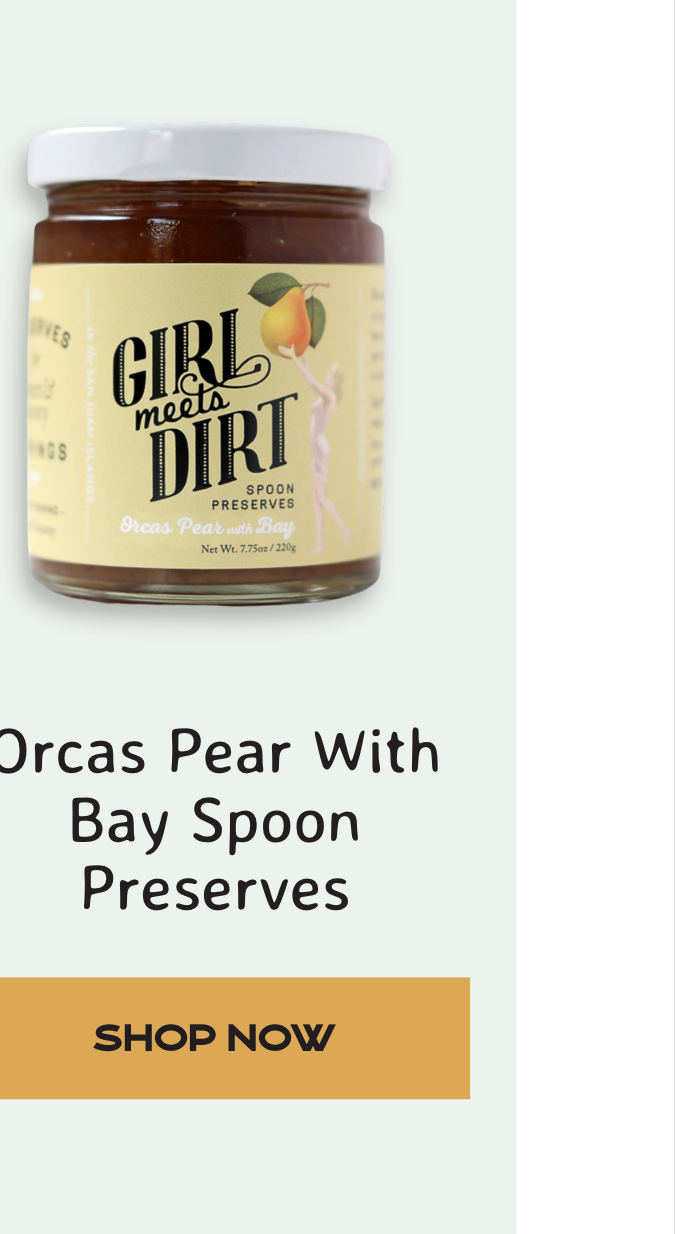 Orcas Pear With Bay Spoon Preserves